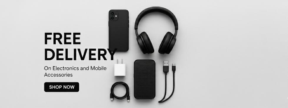 ALOS Free Delivery Banner